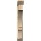 Ekena Millwork Balboa Slat Rough Sawn Bracket w/ Offset Brace, Douglas Fir, 6"W x 32"D x 44"H BKT0604X32X44BOA06RDF - alternate 4